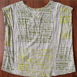 Kealopiko All Aloha Aloha Aina top - one size